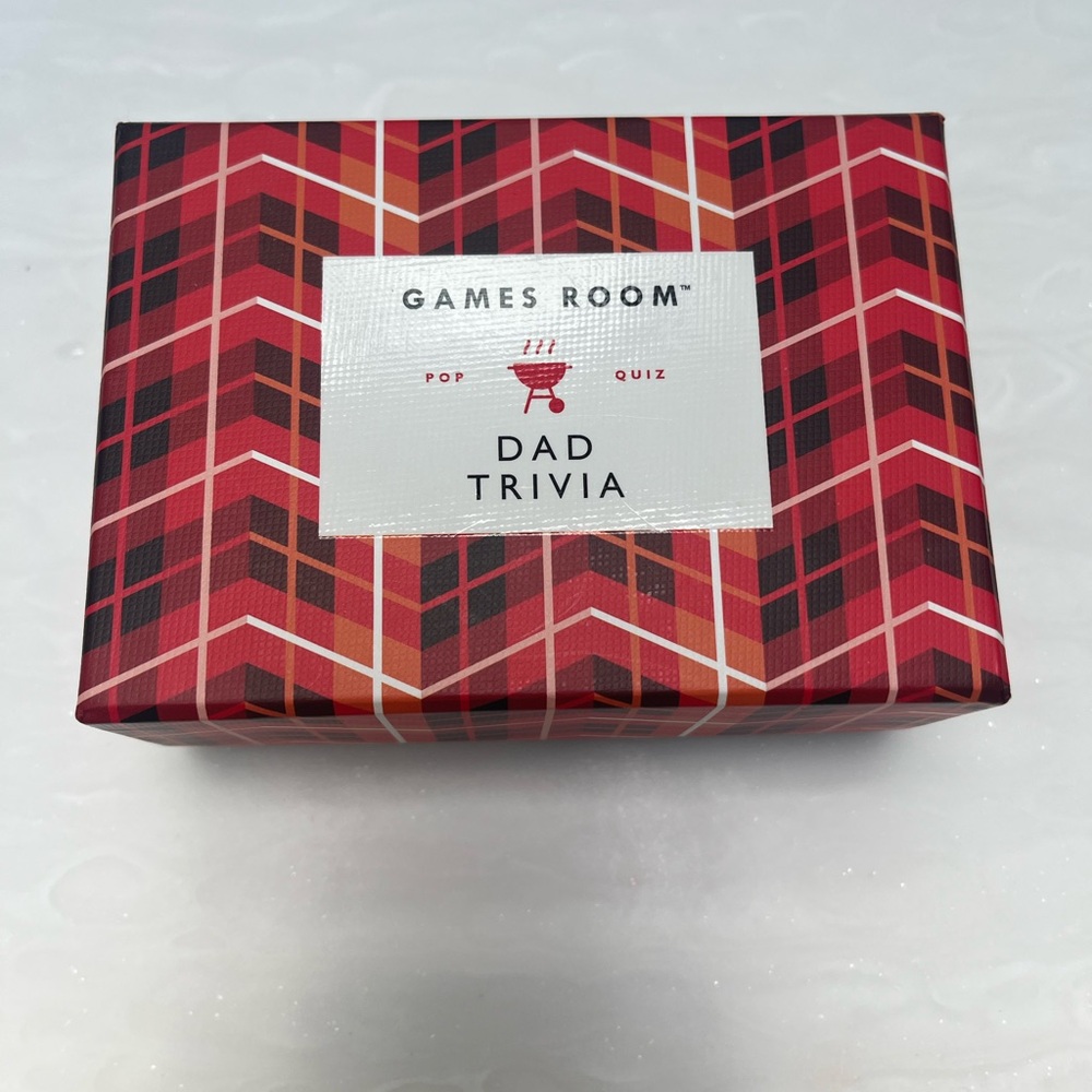 Games room dad trivia game